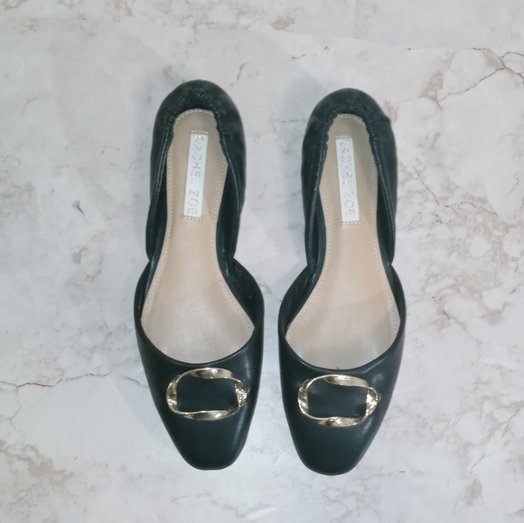 Rachel Zoe | Black Flats - Picture 5 of 10